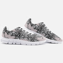 Load image into Gallery viewer, These cool pink designer sneakers are uniquely designed for Ace Shopping Club by New York designer, Joe Ginsberg.
