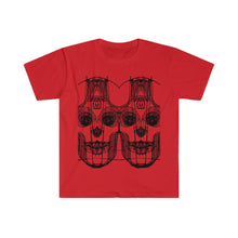 Load image into Gallery viewer, Red skeleton fitness and gym t-shirts at Ace Shopping Club. We welcome you to shop with us! www.aceshoppingclub.com 
