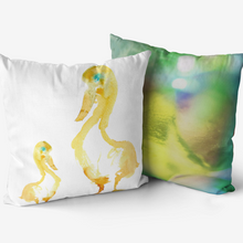 Load image into Gallery viewer, This Ducky pillow is custom designed by Joe Ginsberg and the perfect addition for your toddler room or nursery. Shop Ace Shopping Club for the best nursery decor products.
