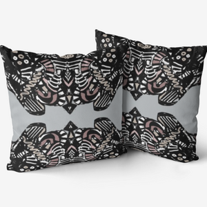 Grey bedroom pillows. This decorative throw pillow is made of a polyester Blend, soft and easy to care for. Add a touch of graceful color to your bedroom, guest room or kids’ room. Designed by Joe Ginsberg. Hidden Zipper. Bedroom throw pillows at Ace Shopping Club.