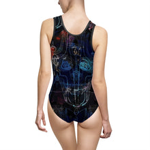Load image into Gallery viewer, Skeletor Designer Swimsuit
