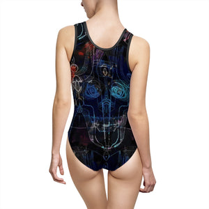 Skeletor Designer Swimsuit