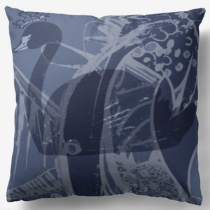 This decorative throw pillow is made of a polyester Blend, soft and easy to care for. Add a touch of graceful color to your bedroom, guest room or kids’ room. Designed by Joe Ginsberg. 