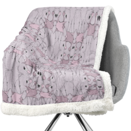 Flamingo Super Soft Designer Nursery Blanket | Multiple Sizes Available