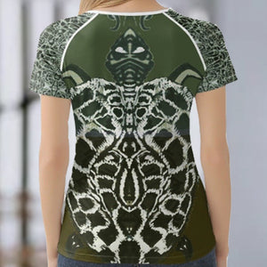 Green Turtle Designer T-shirt