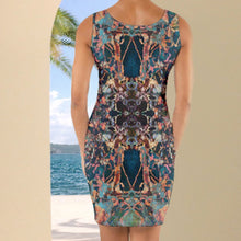 Load image into Gallery viewer, Aqua Designer Dress
