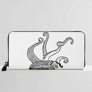 Octopus Leather Wallet