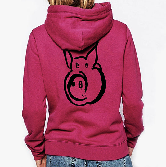Miss piggy pink designer hoody for women at Ace Shopping Club. We welcome you to shop with us! www.aceshoppingclub.com 