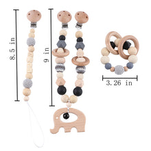 Load image into Gallery viewer, Handmade wooden Baby Toys | Multiple Colors

