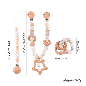 Handmade wooden Baby Toys | Multiple Colors
