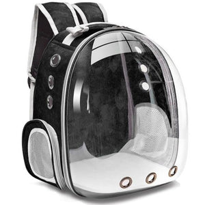 This black pet backpack is create to bring along your pet. This travel pet carrier is for cats and small dogs. Weight: 11-14.3 pounds ( 5-6.5kg). Material: Plastic. Feature: Breathable. Size: 12.2 x 16.5 x 11 inches Deep (31 x 42 x 28 cm Deep). Free shipping.