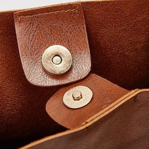 Large capacity light brown leather designer shoulder bag for you to take anywhere you go. Perfect for work. The leather shoulder bag even has a cell phone pocket. Main Material: PU Leather. Closure Type: Hasp. Bag size: 12.9" H x 11.8" W x 4.72"D  (33 cm H x 30 cm D x 12 cm D). Strap size: 12.9 inches H (33cm H). Free shipping. 