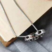 Load image into Gallery viewer, Red Garnet Pendant Necklace
