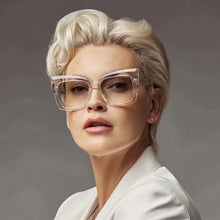 Load image into Gallery viewer, Super cool c-thru sunglasses just for you! Lenses Material: Polycarbonate. Style: Square. Frame Material: Polycarbonate. Certification: CE. Lenses Optical Attribute: UV400. Lens Height: 45mm. Lens Width: 56mm. Free shipping.
