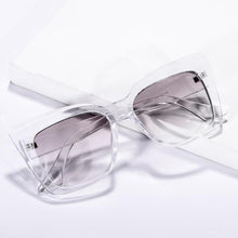 Load image into Gallery viewer, Super cool sunglasses just for you! Lenses Material: Polycarbonate. Style: Square. Frame Material: Polycarbonate. Certification: CE. Lenses Optical Attribute: UV400. Lens Height: 45mm. Lens Width: 56mm. Free shipping.

