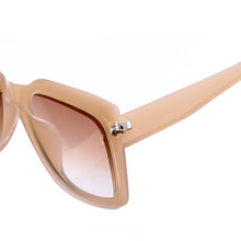 Load image into Gallery viewer, Super cool sunglasses just for you! Lenses Material: Polycarbonate. Style: Square. Frame Material: Polycarbonate. Certification: CE. Lenses Optical Attribute: UV400. Lens Height: 45mm. Lens Width: 56mm. Free shipping.
