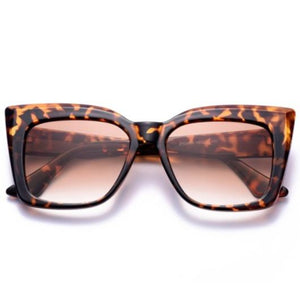 Super cool leopard sunglasses just for you! Lenses Material: Polycarbonate. Style: Square. Frame Material: Polycarbonate. Certification: CE. Lenses Optical Attribute: UV400. Lens Height: 45mm. Lens Width: 56mm. Free shipping.
