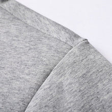 Load image into Gallery viewer, Summer hoodie sweatshirt for men. This hoodie comes in blue, grey and black. Sleeve Length: Full. Material: Cotton, Polyester and Spandex. Collar: Hooded. Closure Type: zipper. Thickness: Standard. Size S-3XL. Free shipping. 

