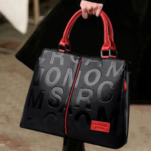 Load image into Gallery viewer, Luxurious design handbag for women. Interior: Interior Slot, Cell Phone Pocket, Zipper Pocket and Interior Compartment. Closure Type: zipper. Decoration: Letter. Lining Material: Polyester. Hardness: Hard. Features: Double layers. Free shipping
