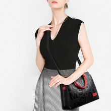 Load image into Gallery viewer, Luxurious design handbag for women. Interior: Interior Slot, Cell Phone Pocket, Zipper Pocket and Interior Compartment. Closure Type: zipper. Decoration: Letter. Lining Material: Polyester. Hardness: Hard. Features: Double layers. Free shipping
