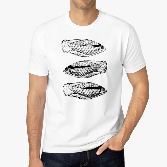Go Fish T-Shirt | Multiple Colors White / 3XL